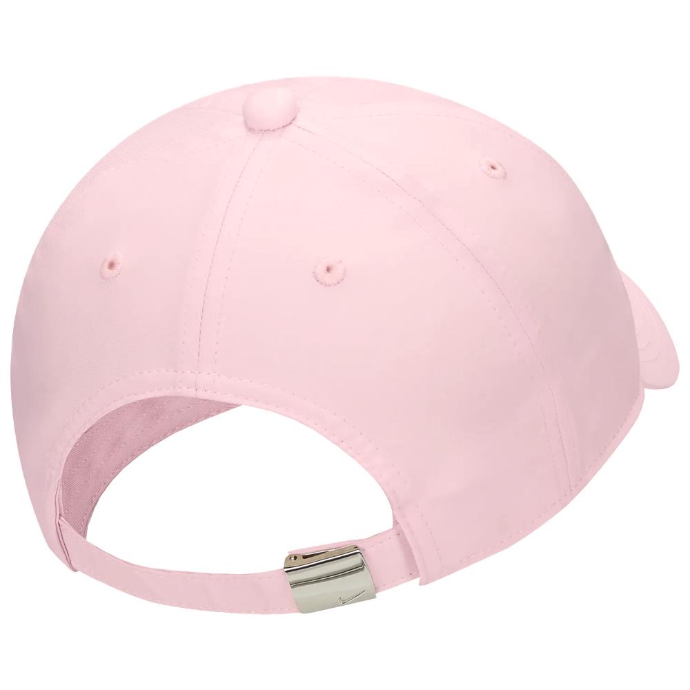 Nike Junior K Club Metal Swoosh Baseball Cap - Pink Foam Adjustable Hat for Kids | Perfect for Sports, Outdoor Activities & Casual Wear