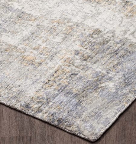 Allure Hand-Loomed Viscose Yellow Area Rug - Soft & Durable for Living Room, Bedroom, or Nursery Decor