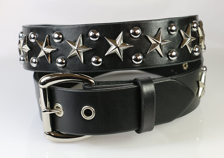 2nd Gen Freddie Mercury Studded Leather Belt - Vintage Rock Style Accessory for Concerts, Halloween & Queen Tribute Events