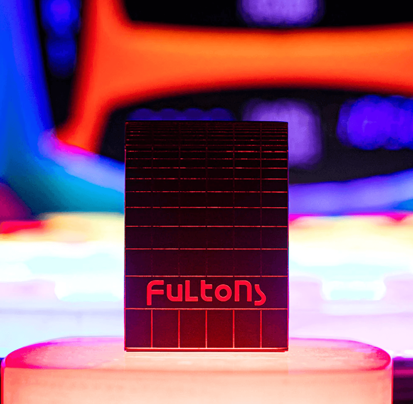 Premium Fulton's Arcade Playing Cards - Classic Design, Durable & Waterproof for Poker, Magic Tricks & Game Nights - Perfect for Parties, Travel & Collectors