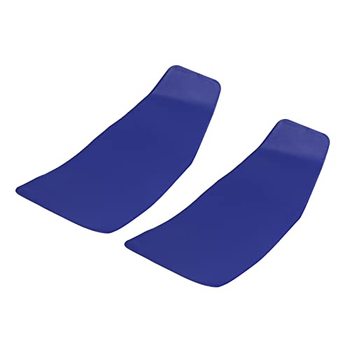 2-Pack Reusable Oil Drain Funnel Tool Set for Automotive & Machinery - Heavy Duty Blue Plastic Fluid Transfer Funnel - Perfect for DIY Car Maintenance, Motorcycle Oil Changes & Industrial Equipment Servicing