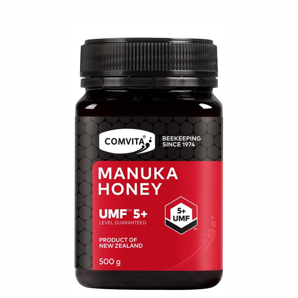 Comvita UMF5+ Manuka Honey - Pure New Zealand Honey for Immune Support, Digestion & Wellness - Perfect for Tea, Toast & Natural Remedies