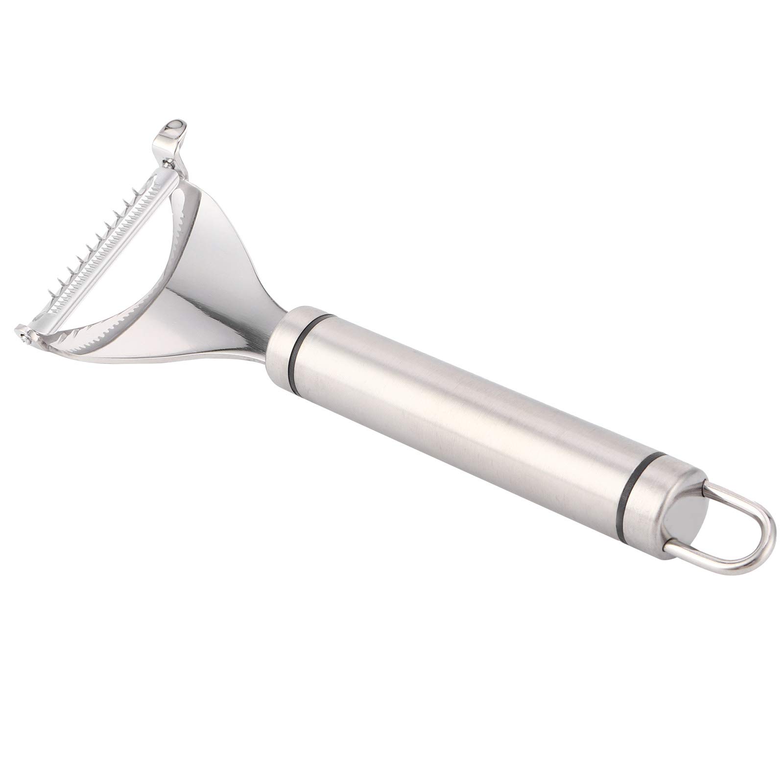Stainless Steel Potato Peeler - Multi-Purpose Vegetable Peeler for Potatoes, Cucumbers, Apples & Pears - Ergonomic Kitchen Tool for Safe & Efficient Peeling - Perfect for Meal Prep, Cooking & Baking