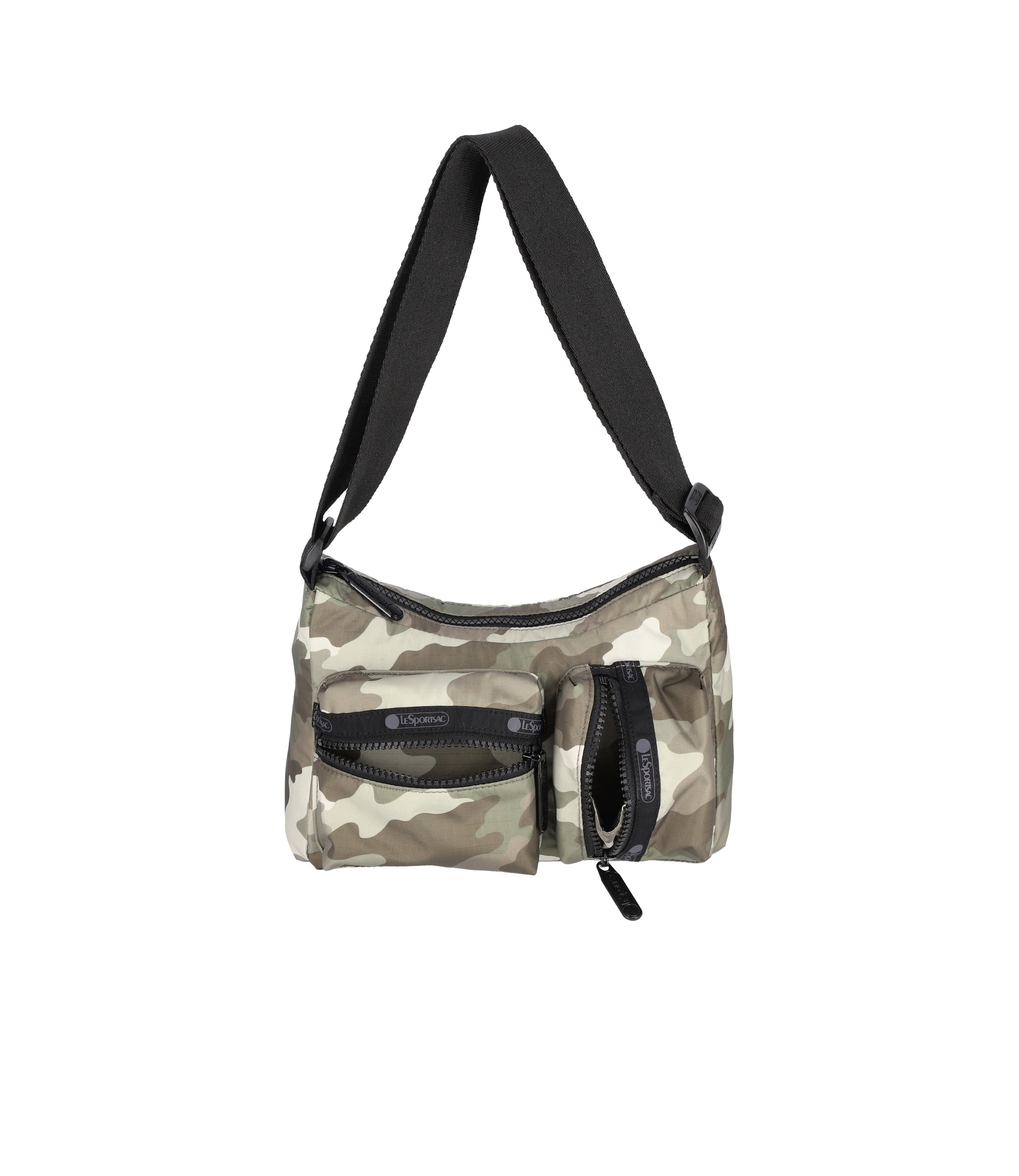 Durable Small Cargo Shoulder Bag for Men & Women - Military Style Crossbody Bag - Perfect for Travel, Hiking, and Everyday Use