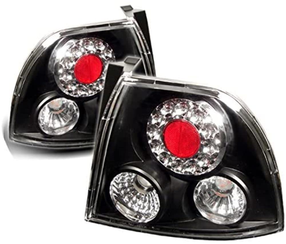 Spyder Auto 5004178 LED Tail Lights Black/Clear - High-Performance Rear Lights for Trucks & SUVs