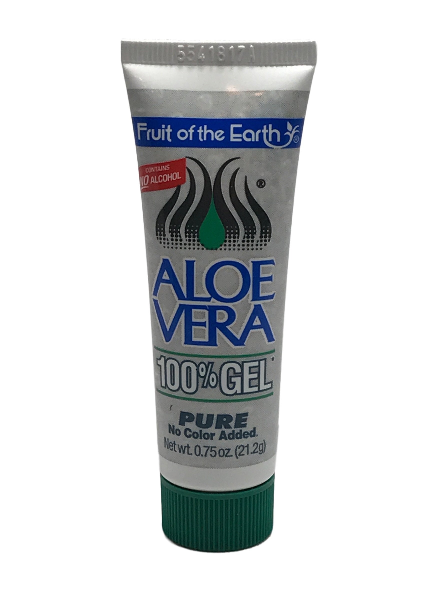 Fruit of The Earth Aloe Vera Gel - 0.75oz Tube (Pack of 72) | 100% Pure Soothing Gel for Sunburn Relief, Skin Hydration & Hair Care | Perfect for After Sun Care, Daily Moisturizing & Scalp Treatment