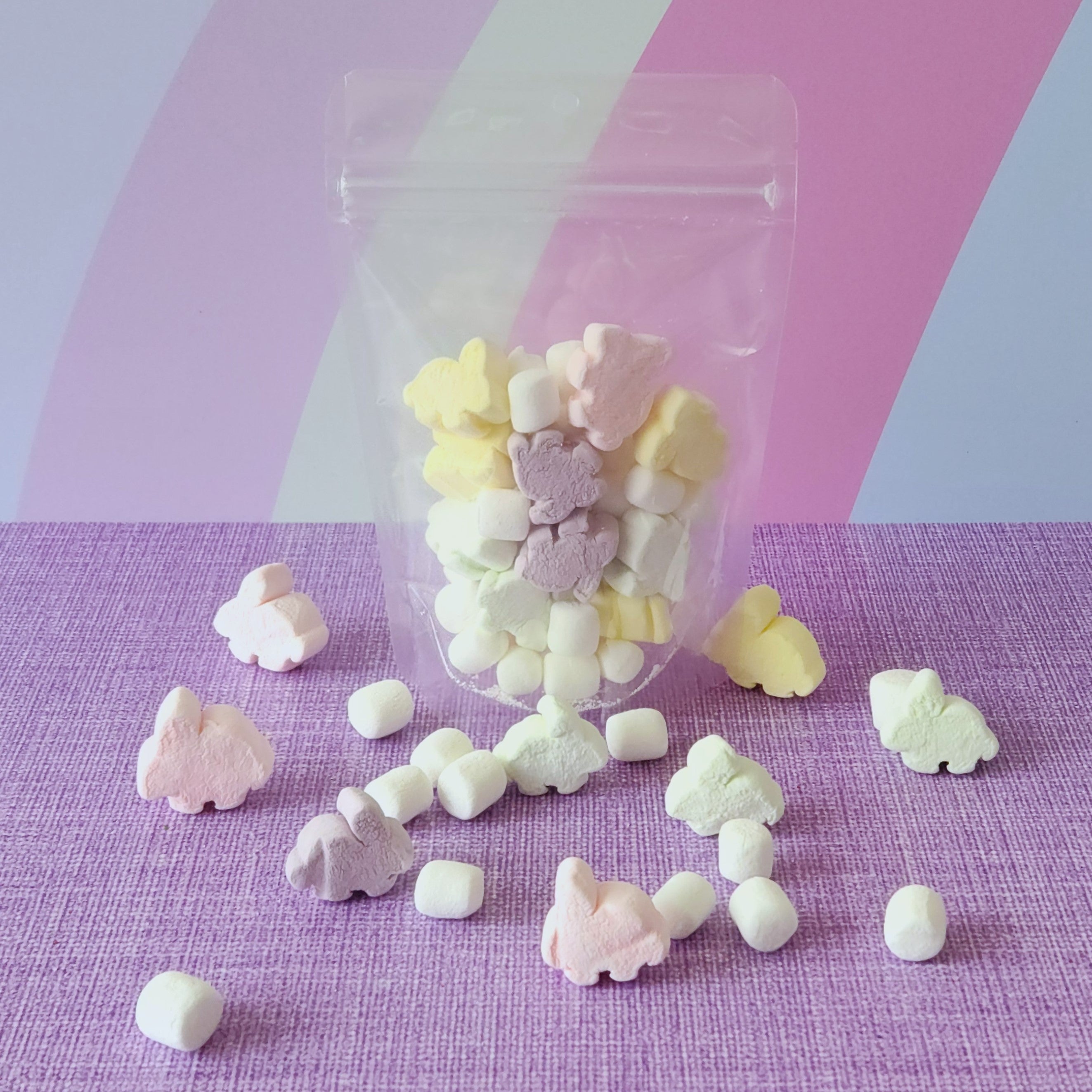 Freeze Dried Marshmallow Crunch Candy - Sweet & Crunchy Snack for Kids & Adults - Perfect for Parties, Movie Nights & Camping Treats
