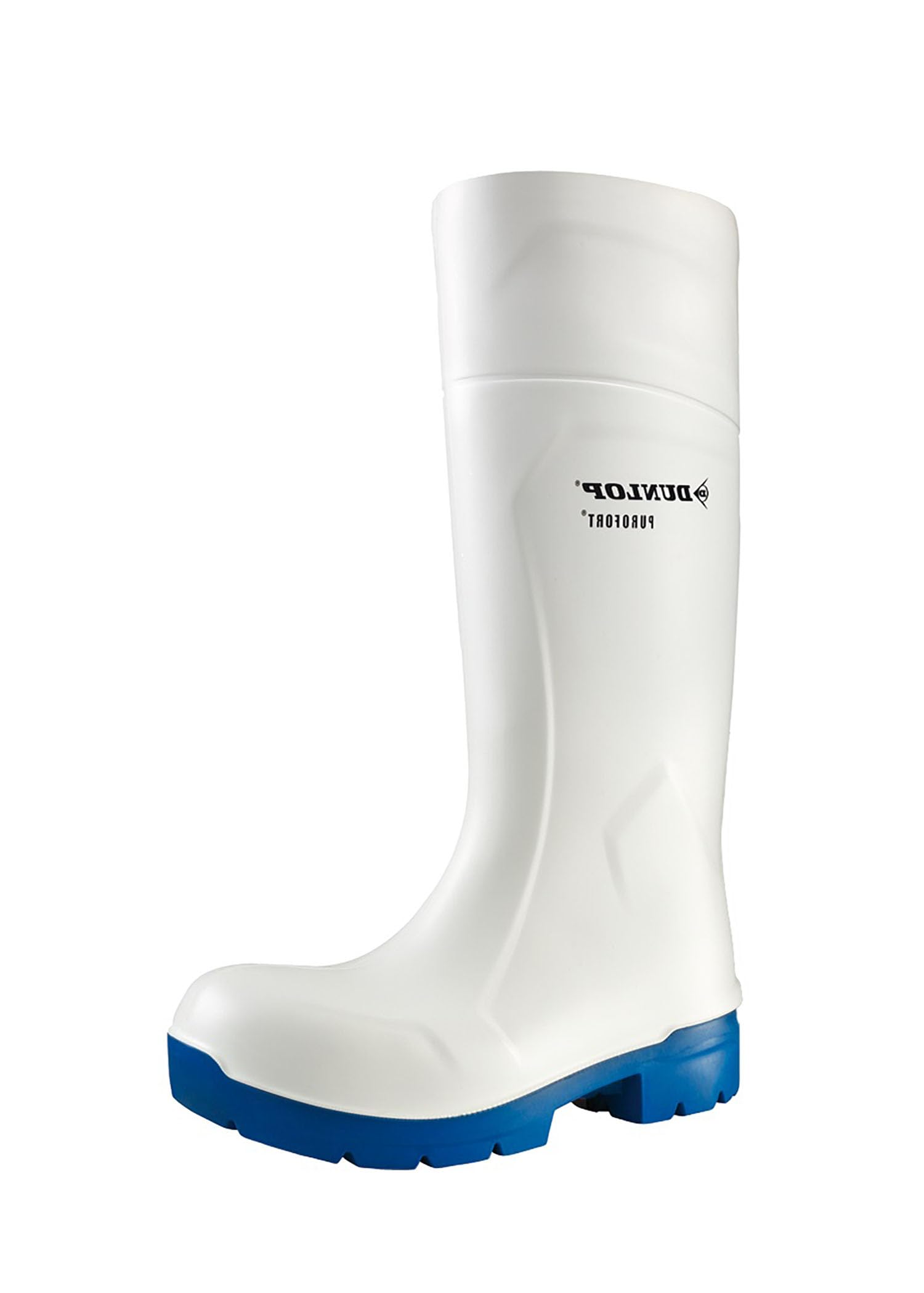 DUNLOP Men's Food Pro Multigrip Wellington Boots - White - Size UK 10 / EU 44 - Slip-Resistant Work Boots for Chefs, Kitchen Staff & Food Processing Workers