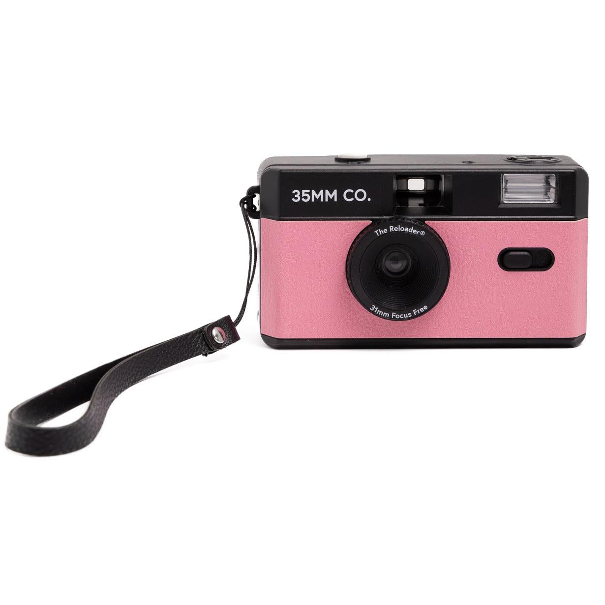 35MM CO Reloader Reusable Film Camera (Pink) - Perfect for Travel, Parties & Vintage Photography Enthusiasts