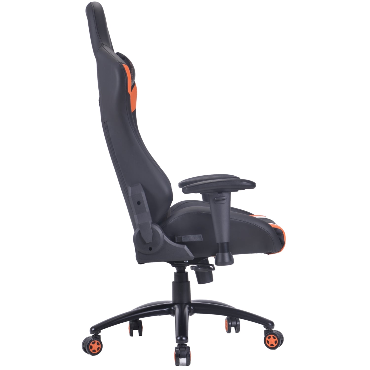 PRO X SERIES 7730 Gaming Chair - Ergonomic Black & Orange Racing Style Computer Chair for PC & Console Gamers - Perfect for Esports, Streaming & Long Gaming Sessions