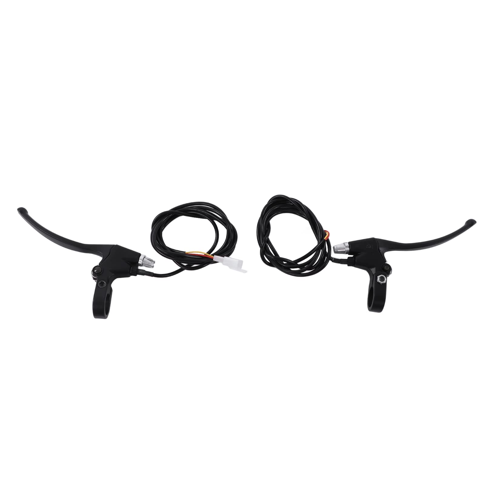 Premium Electric Bike Brake Levers - 2Pcs Aluminum Alloy Brake Handles for E-Bikes - Durable Replacement Parts for Mountain & Commuter Electric Bicycles - Perfect for Urban Commuting & Off-Road Adventures