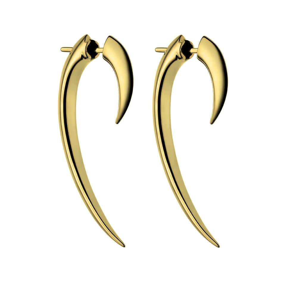 14K Yellow Gold Vermeil Hook Earrings for Women - Elegant Dangling Earrings for Parties, Weddings & Everyday Wear