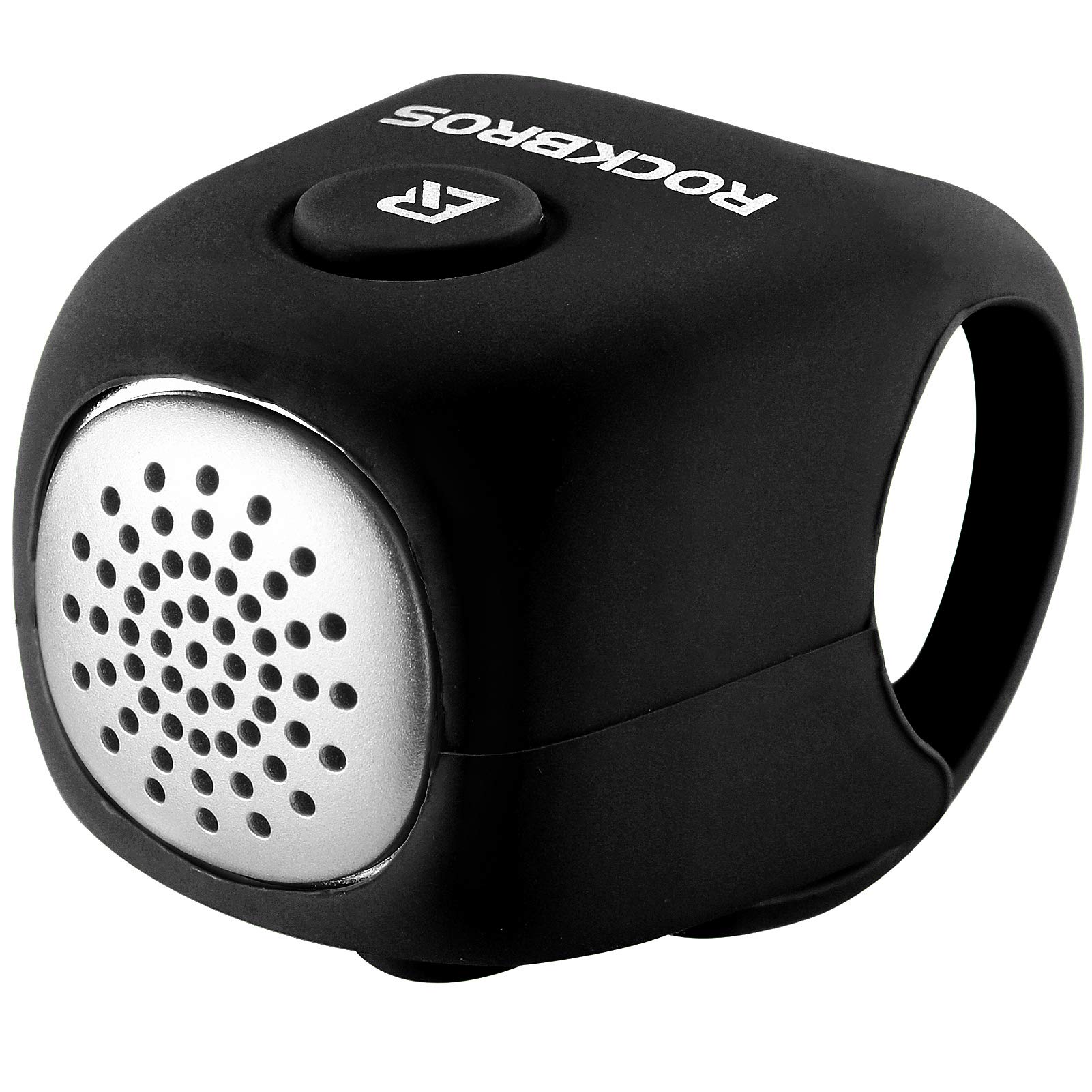 ROCKBROS 90dB Electric Bike Horn - Loud Electronic Bicycle Bell for Adults & Kids - Perfect for Commuting, Cycling Safety, and Urban Riding