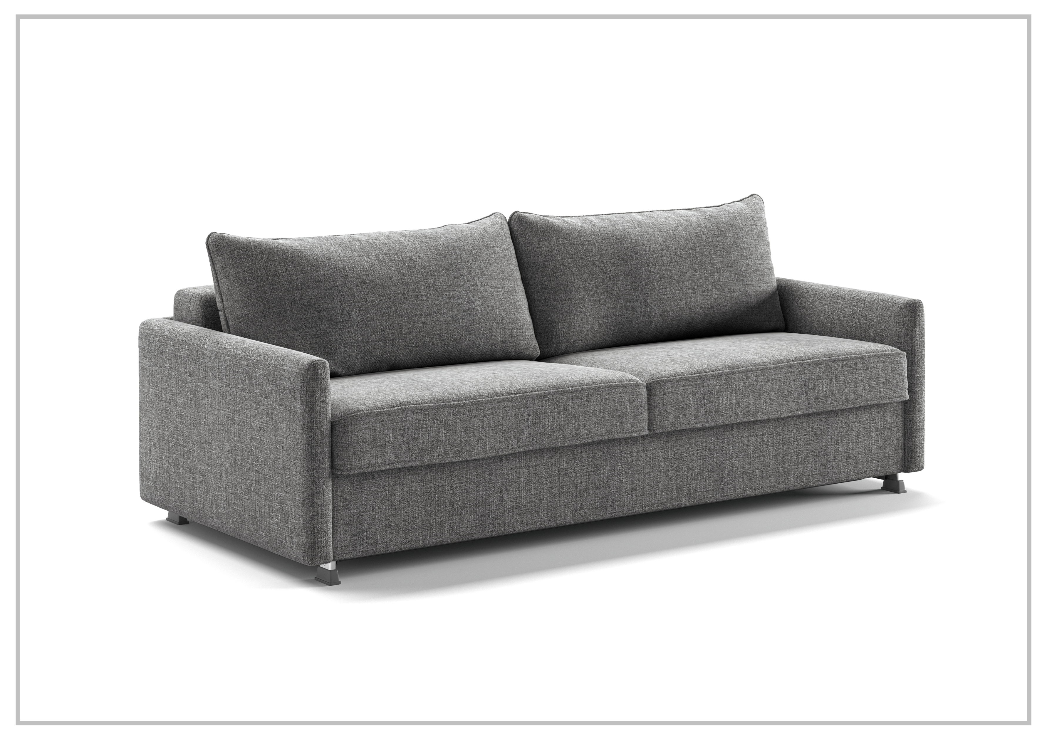 Luonto Fabric Bunk Bed Sleeper Sofa - Convertible Space-Saving Furniture for Small Apartments, Guest Rooms & Dorm Living