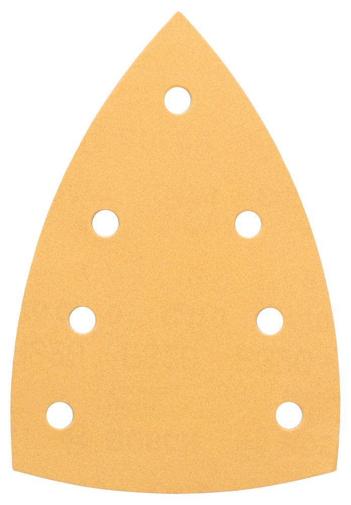 Bosch 10-Pack 240 Grit Abrasive Discs 100x150mm for Hardwood & Paint - Multi Sander Accessories for Woodworking