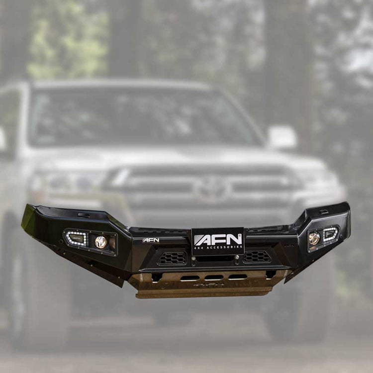 AFN 4x4 Heavy Duty Front Bumper for Toyota Land Cruiser 2018-2022 | Off-Road Protection & Style Upgrade for Adventure & Daily Driving