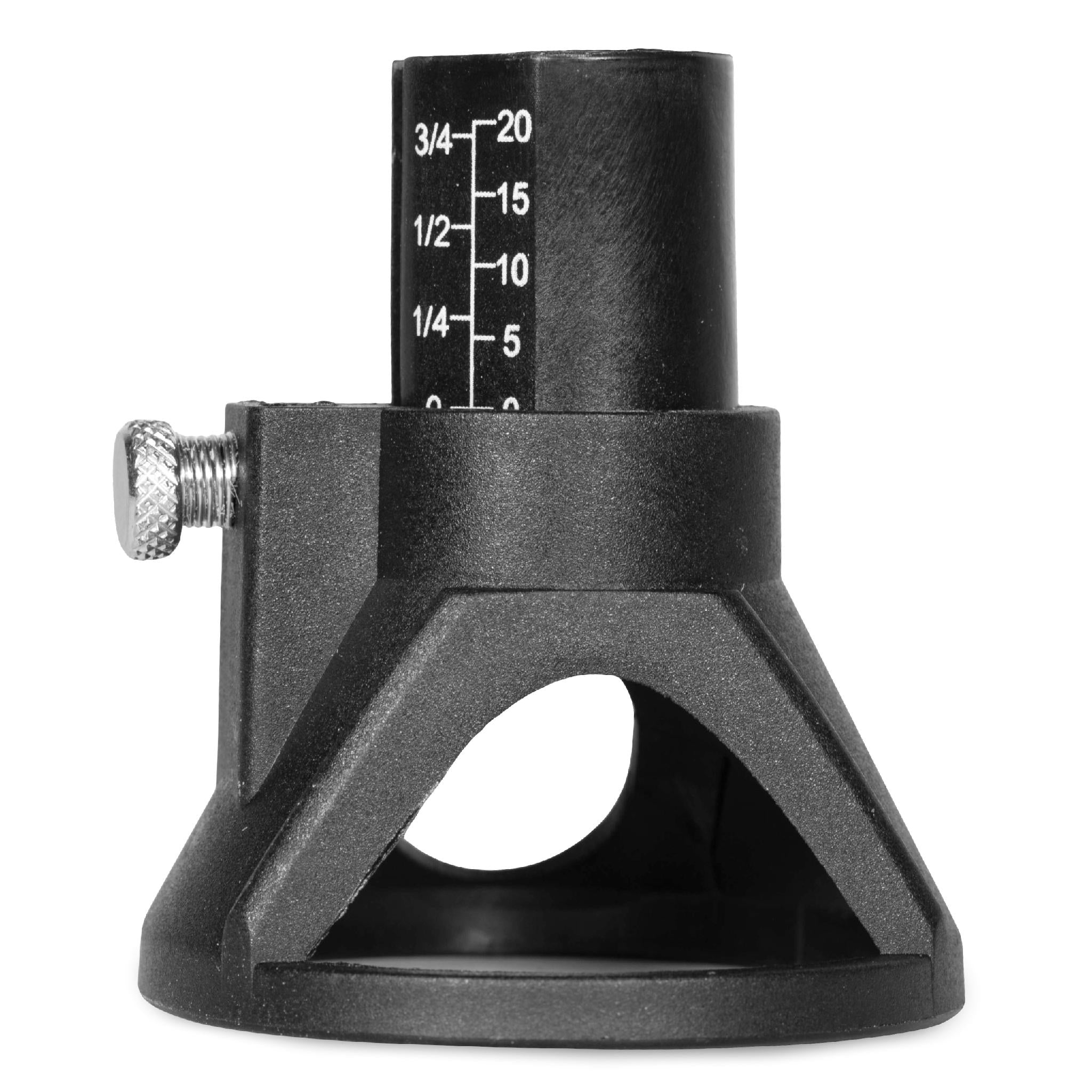 WEN RTA006 Drill and Router Guide Collar - Compatible with WEN & Dremel® Rotary Tools - Perfect for Woodworking, Metalworking, and DIY Projects