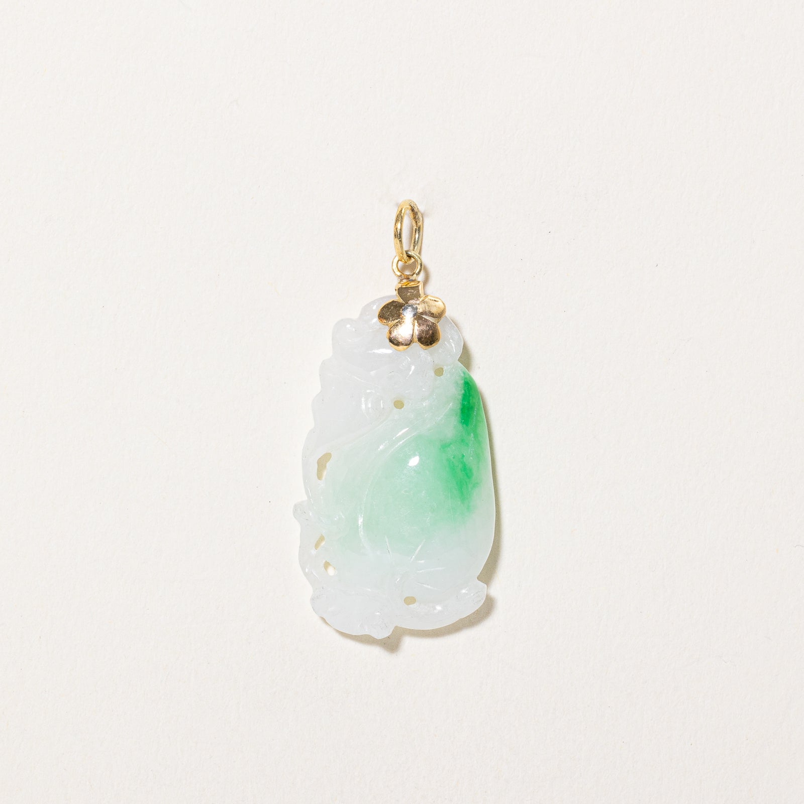 20.00ct Natural Jadeite Pendant - Hand Carved Green Jade Necklace for Women | Perfect for Gifts, Weddings & Special Occasions