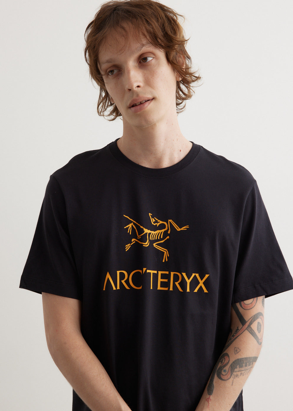 Arc'teryx Logo Short Sleeve T-Shirt for Men - Lightweight Casual Tee for Hiking, Gym & Everyday Wear
