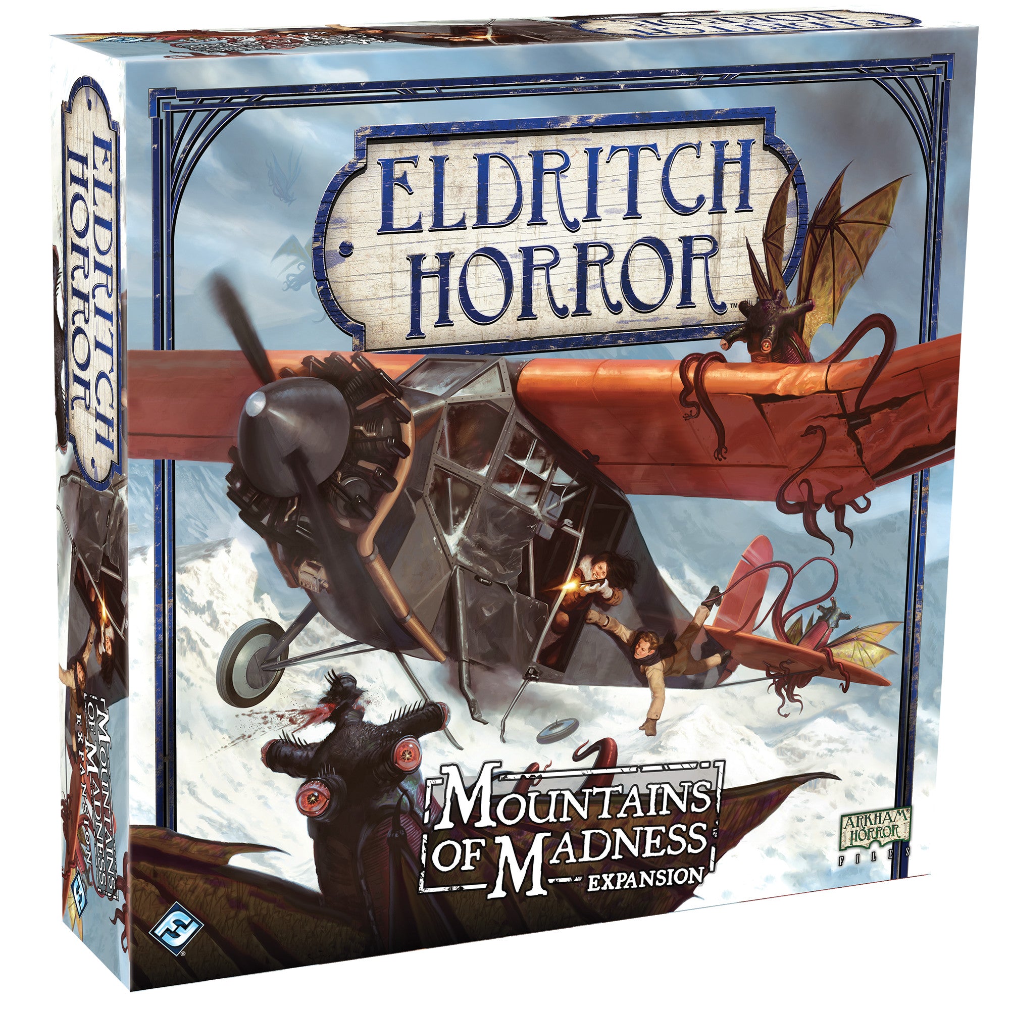 Eldritch Horror: The Mountains of Madness Board Game - Lovecraftian Adventure Game for 1-8 Players | Perfect for Game Nights & Horror-Themed Parties