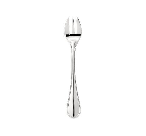 Christofle Oyster Fork Albi - Premium Stainless Steel Seafood Fork for Oysters, Clams & Shellfish - Elegant Dining & Gourmet Entertaining