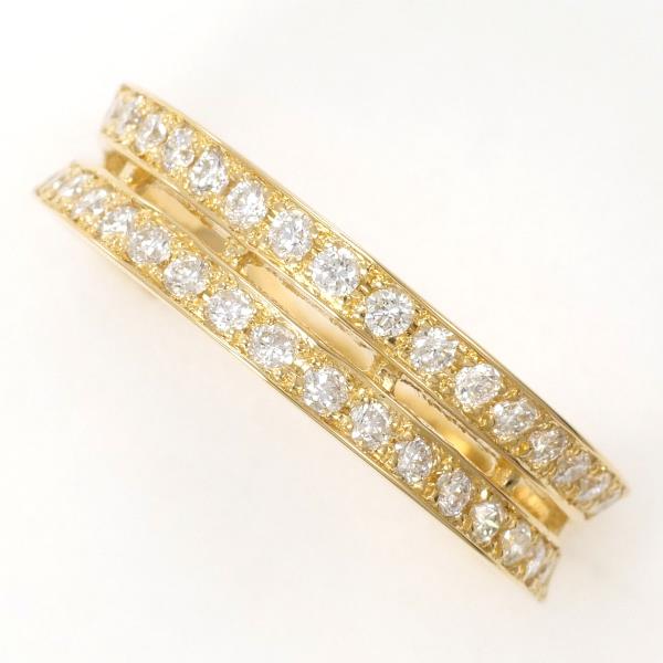 18K Yellow Gold Diamond Ring for Women - Elegant Solitaire Engagement & Wedding Band - Perfect for Proposals, Anniversaries, and Special Occasions