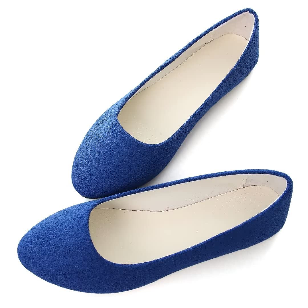 Stunning Women's Ballet Flats - Soft Slip-On Pointed Toe Shoes for Women | Classic Comfortable Flats for Work, Office, Dating & Casual Wear