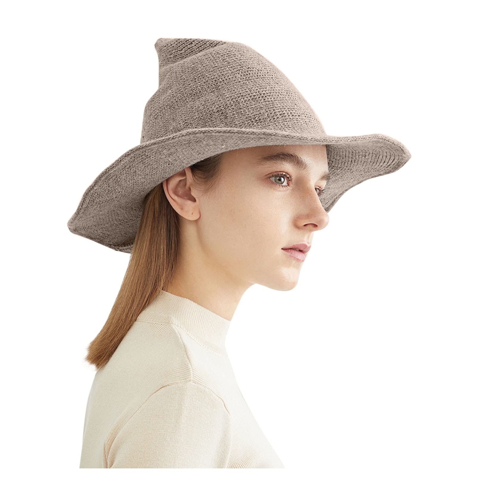 Stylish Unisex Sun Hat & Knitted Witch Hat - Halloween Baseball Cap for Men & Women | Perfect for Outdoor Activities, Cosplay & Halloween Costumes