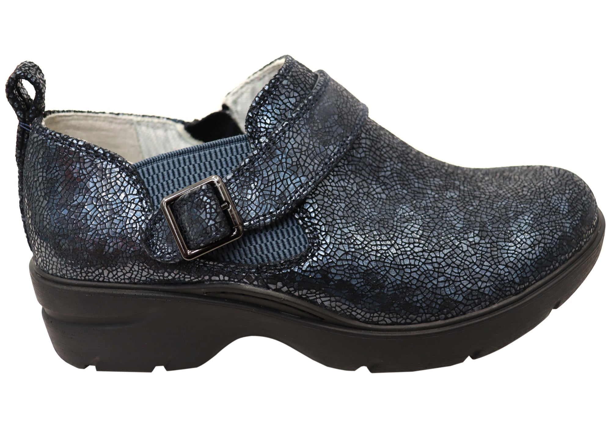 Arya Women's Wide Fit Leather Shoes with Arch Support – Comfortable Walking & Work Shoes for All-Day Wear