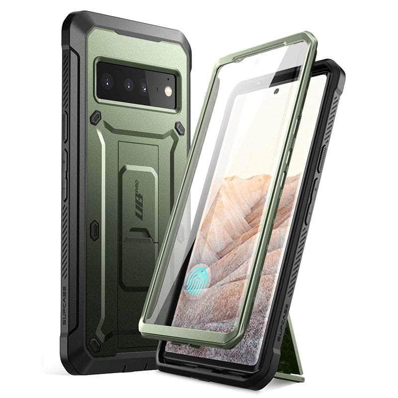 SUPCASE UB Pro Rugged Holster Case for Google Pixel 6 Pro - Full Body Protection with Kickstand | Shockproof, Military-Grade Drop Protection for Work, Outdoor & Daily Use