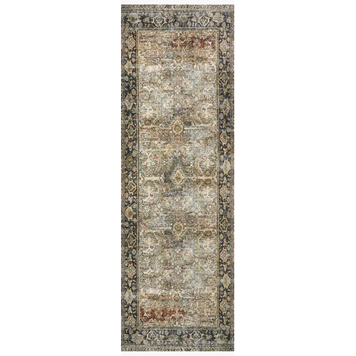 Loloi Layla Olive & Charcoal Runner Rug – 30