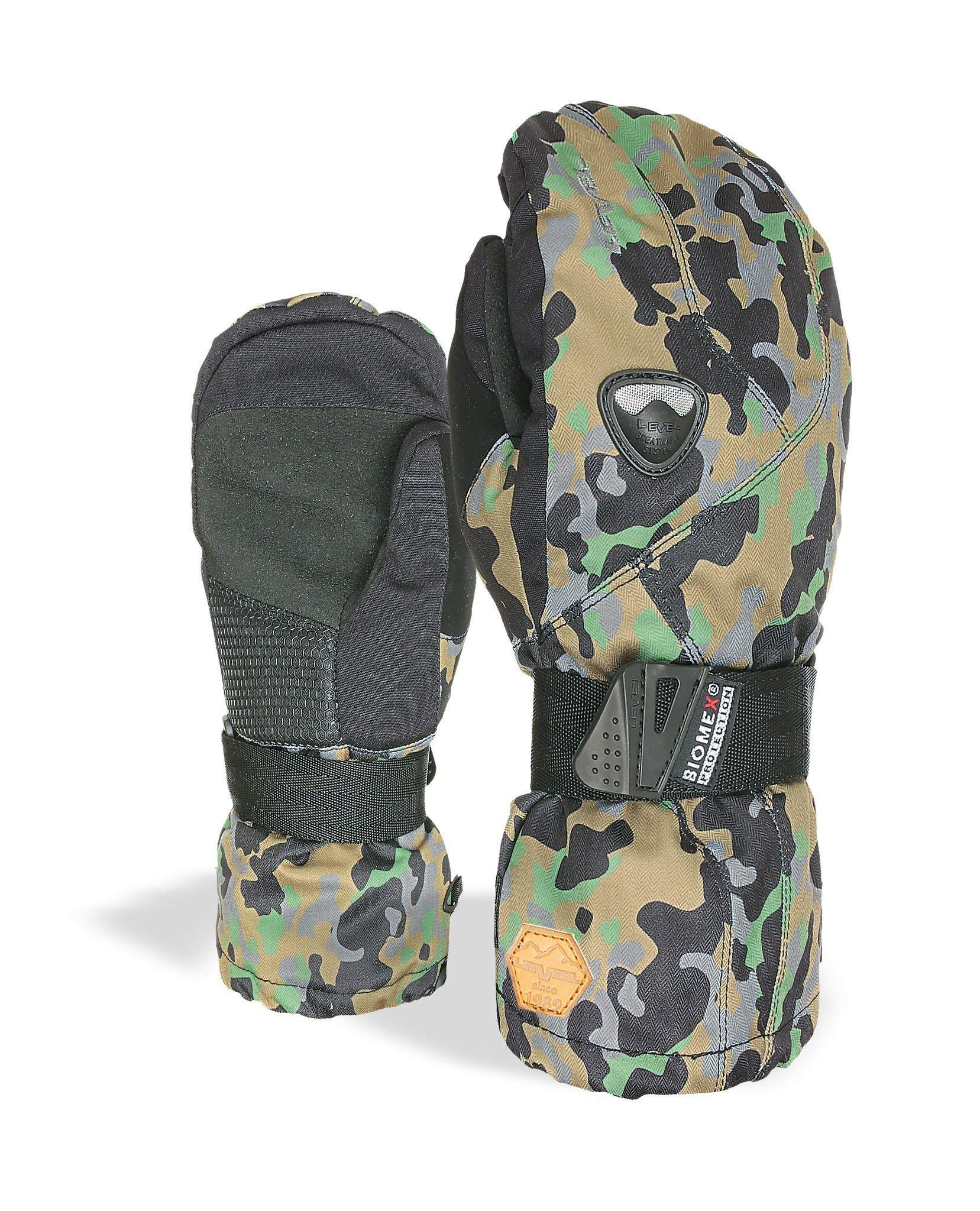 Level Fly Camo 5.5 Junior Baseball Gloves for Kids - Youth Training & Game Performance - Perfect for Little League, Practice, and Outdoor Sports