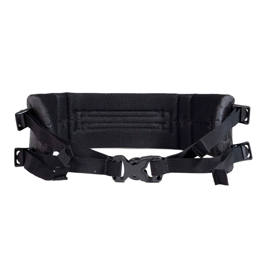 Premium Interchangeable Arc Belt - Ultra Jet Black - Large (35-40) - Stylish & Adjustable for Men & Women - Perfect for Casual, Office & Formal Wear