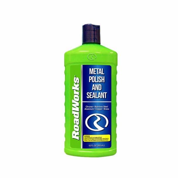 RoadWorks Metal Polish & Truck Cleaning Sealant - 6 Pack Aftermarket Replacement for Auto Detailing & Heavy Duty Vehicle Maintenance | Perfect for Chrome, Aluminum & RV Cleaning