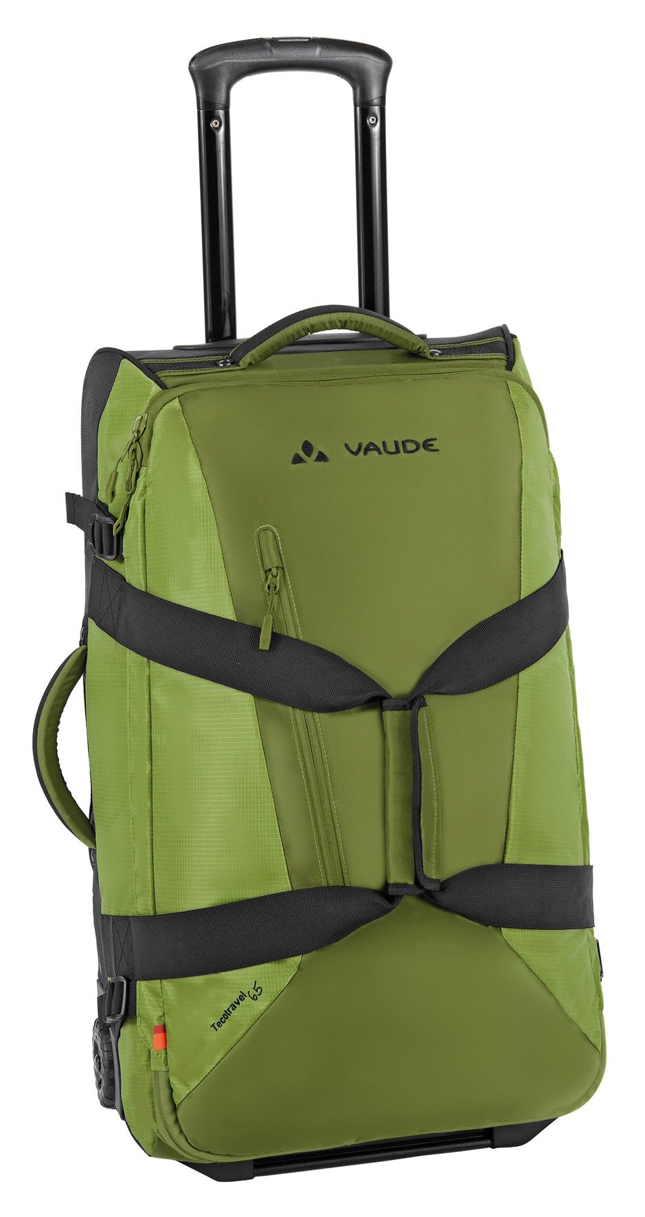 Vaude Tecotravel 65L Wheeled Duffel Bag - Waterproof Travel Luggage for Camping, Hiking & Outdoor Adventures