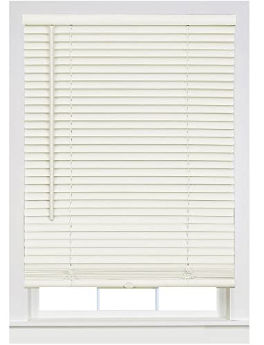 ShadweaY Cordless Horizontal Mini Blinds - Lightweight Window Shades for Home, Office, and Bedroom - Perfect for Privacy and Light Control
