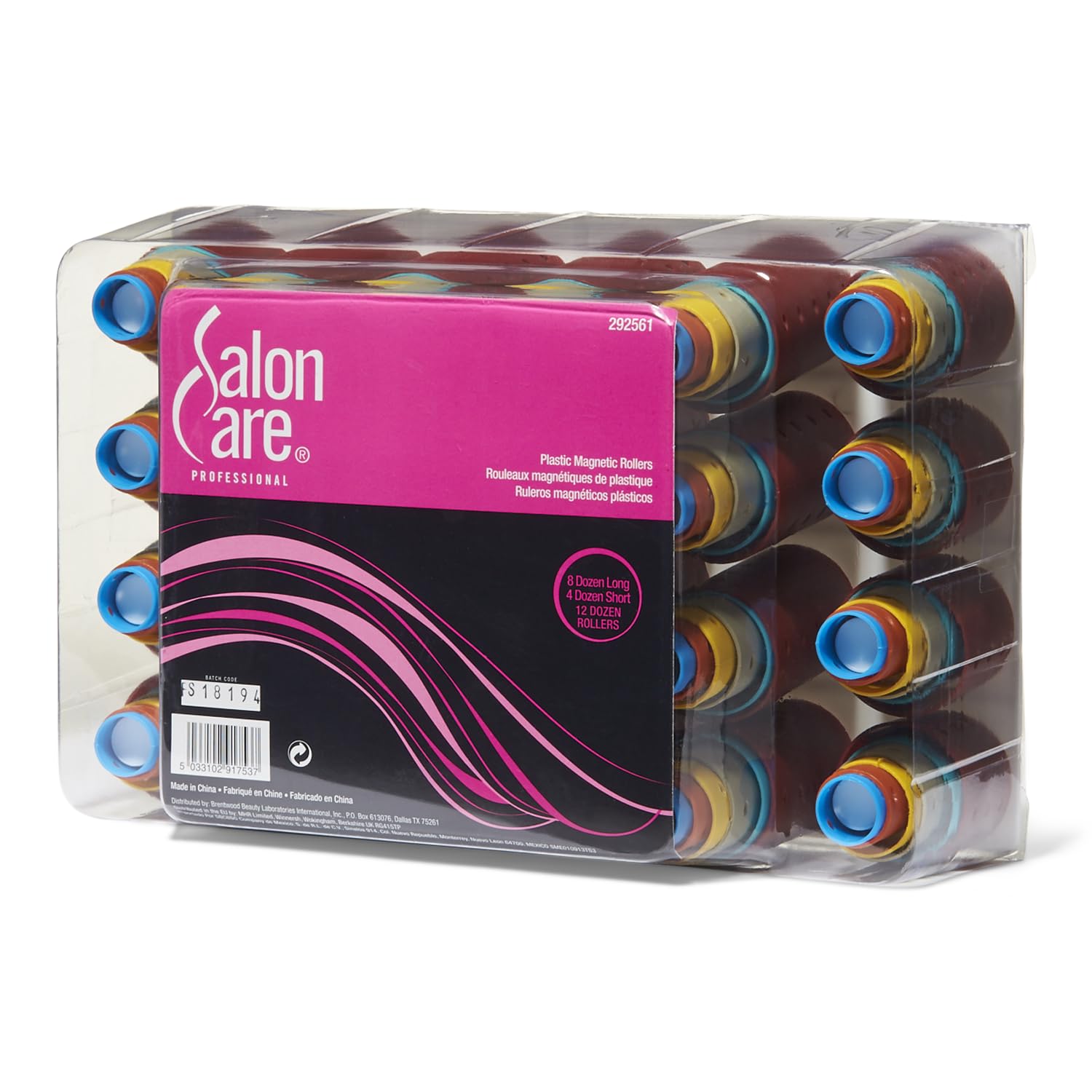 Professional Salon Care Magnetic Roller Set for Hair Styling - Assorted Sizes for Curling, Volume & Heatless Waves (Perfect for Home & Salon Use)