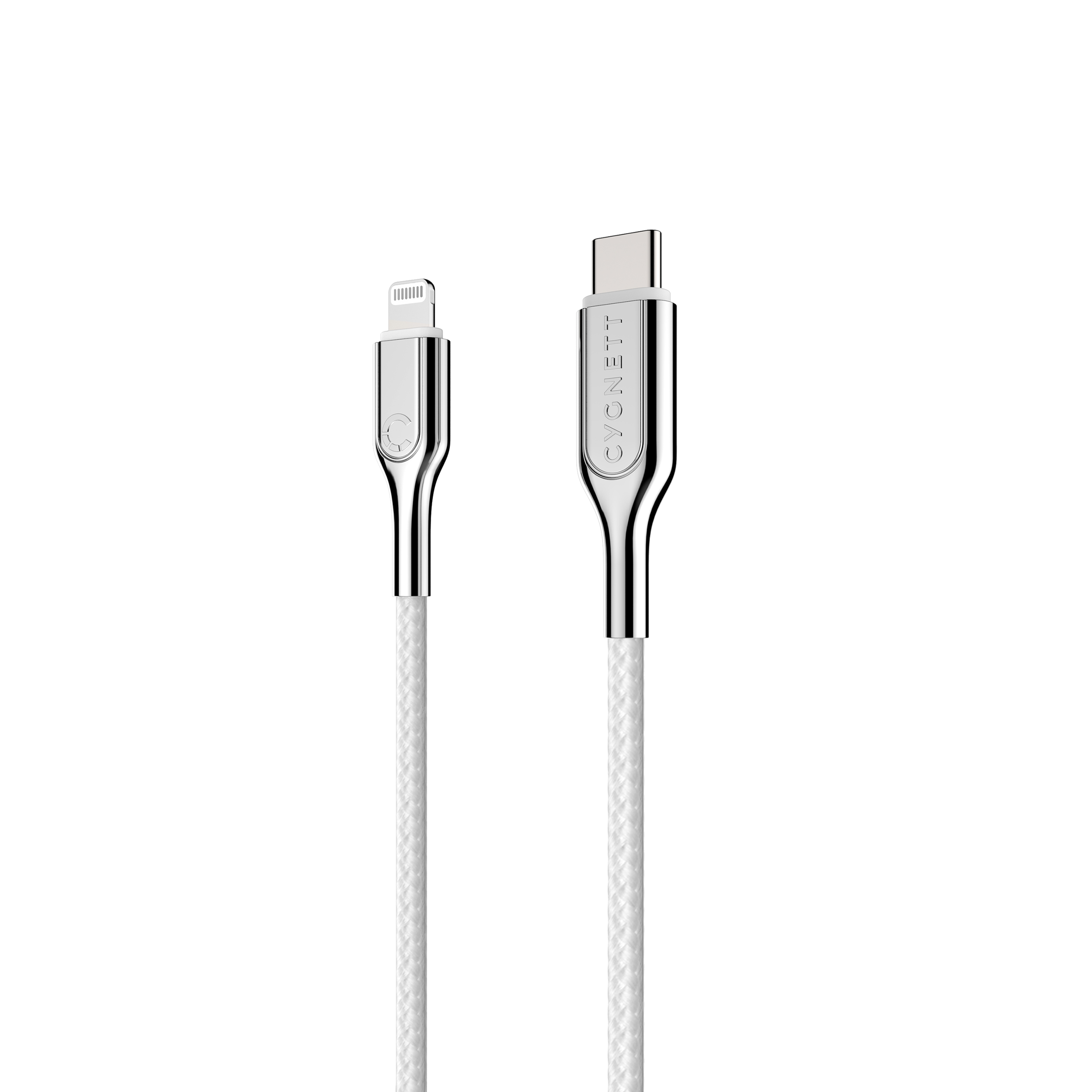 Fast Charging Lightning to USB C Cable 1m White - Compatible with iPhone 14/13/12/11/X & iPad - Perfect for Home, Office & Travel Charging