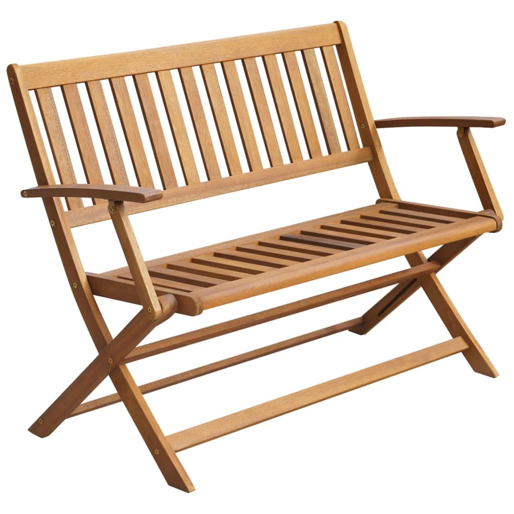 TOPINCN Garden Bench with Bright Green Cushion - Weather-Resistant Outdoor Bench for Yard, Park, Porch & Patio - Perfect for Relaxing in Gardens, Entryways & Outdoor Spaces