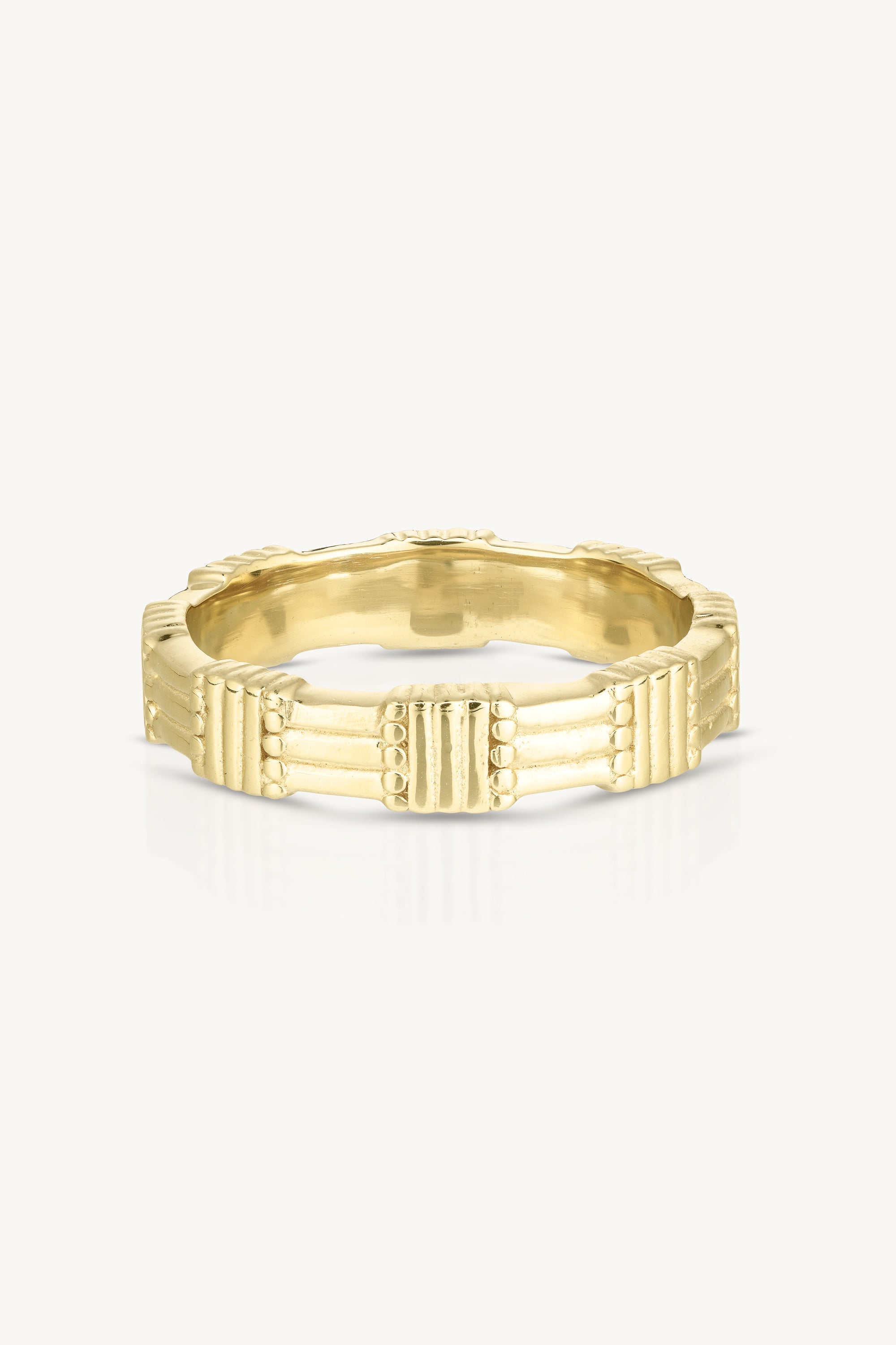 Elegant Vector Gold Ring for Women - 14K Solid Gold Minimalist Ring - Perfect for Everyday Wear, Gift Giving & Special Occasions