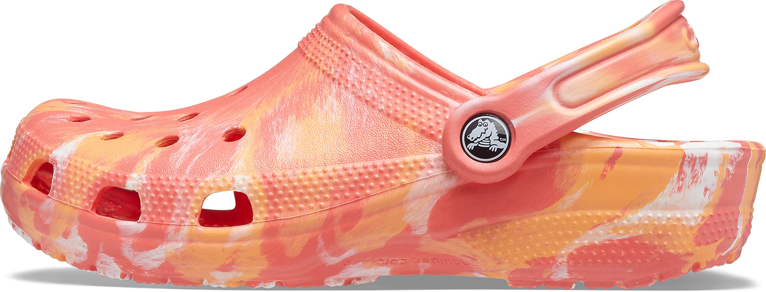 Crocs Unisex Classic Marbled Tie Dye Clogs for Men & Women - Comfortable Slip-On Shoes for Beach, Pool, Garden & Casual Wear