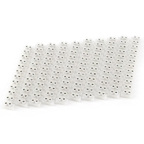 12-Position Screw Terminal Block - High Current Barrier Strip for Motor and Power Wire Connections | Durable Electrical Connector for Industrial and DIY Projects