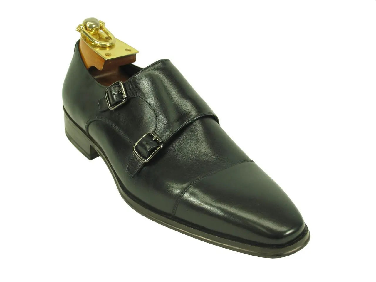 Stylish Two-Tone Monk Strap Loafers for Men - Comfortable & Fashionable Dress Shoes for Business, Casual & Wedding Occasions