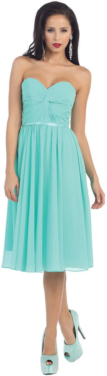 May Queen MQ1161 Cute Short Bridesmaid Dress - Elegant Wedding Party Attire for Bridesmaids, Summer Garden Ceremonies & Formal Events