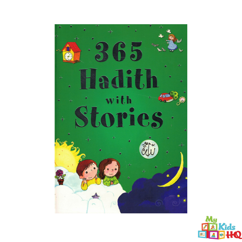 365 Hadith with Stories - Islamic Teachings for Kids & Adults - Hardcover Book for Daily Inspiration & Spiritual Growth - Perfect for Home, School & Gift Giving