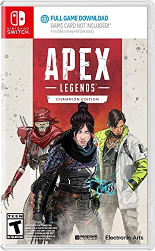 Apex Legends Champion Edition - Nintendo Switch Game | Battle Royale Shooter for Online Multiplayer | Perfect for Gaming on the Go & Home Entertainment