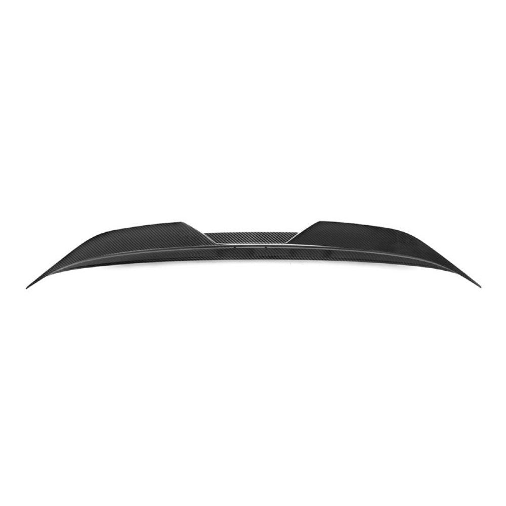 2022-2023 BMW 2 Series & M2 G42/G87 M Performance Style Carbon Fiber Rear Trunk Spoiler - High Gloss Finish | Enhances Aerodynamics & Sporty Look for Street Racing & Car Shows