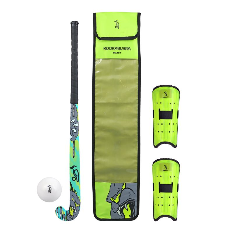 Kookaburra Beast Cricket Bat Starter Pack – Premium Quality for Beginners | Perfect for Practice & Training Sessions