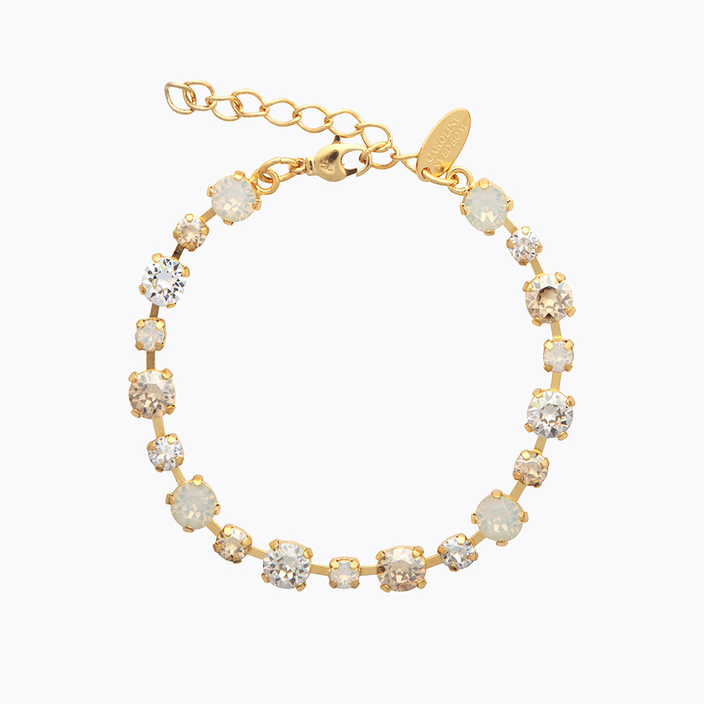 Calanthe Bracelet - Elegant White Combo Jewelry for Women | Perfect for Weddings, Parties & Everyday Wear