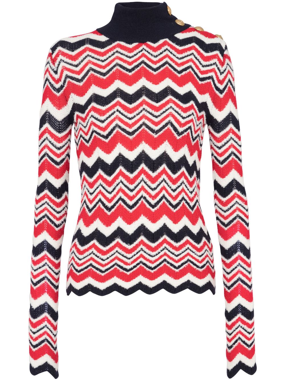 Balmain Multicolor Sweaters for Women - Luxury Knitwear for Fall & Winter Fashion | Perfect for Casual Outfits, Office Wear & Evening Events